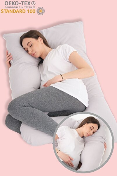 BabyModa Destekli Hamile Yastığı Sırt, Kalça, Bacaklar Ve Göbek Desteği Gebel...