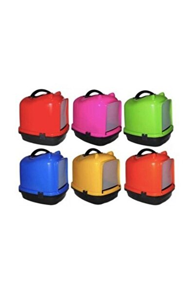 A.C.E.K PLASTİK Comfort Kapalı Kedi Tuvaleti Kum Kabı 49.5x40x50 cm