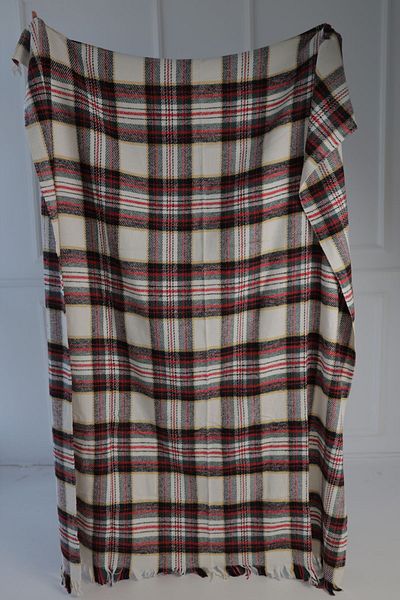 Halil Onat Plaid Single Cotton Blanket Mixed Color