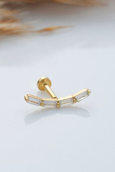 ipek silver 925 Ayar Minimal Tragus Piercing