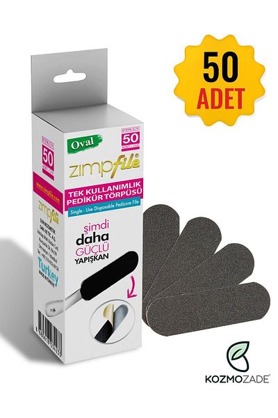 Zimpfile Disposable Pedicure File 50pcs