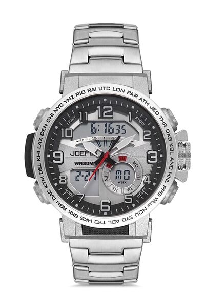 Joefox Desingshop Rakam Detaylı Erkek Kol Saati