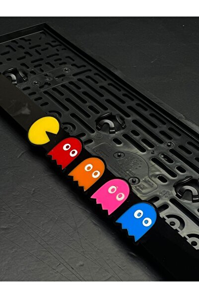 dodopleksi Kişiye Özel Pacman Pleksi Takmatik Plakalık K.atatürk Imza Sticker...