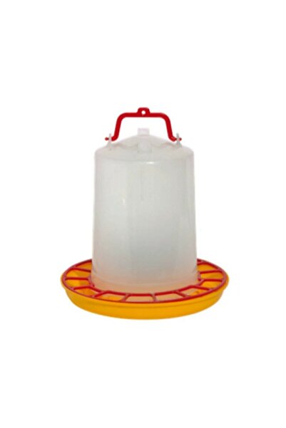 A.C.E.K PLASTİK وعاء تغذية الدجاج الأوتوماتيكي - وعاء ماء 2 قطعة وعاء تغذية 6...