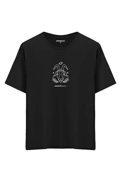 Mounte Bianca Unisex Kozorog - Oversize kroj T-shirt