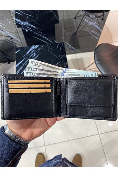 Fil Deri Πορτοφόλι νομισμάτων από γνήσιο δέρμα με ειδική θήκη