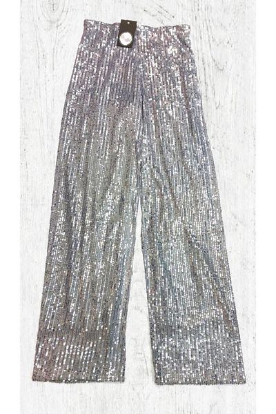 STLB Sequined, Rubber Waist Trousers