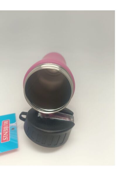 Rubenis Rcm-04 500 مل - قارورة فولاذية ذات جسم رفيع، أزرق فاتح، قطعة واحدة