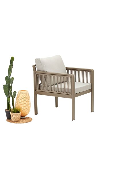 Erinöz Genova Bahçe Balkon Tekli Koltuk