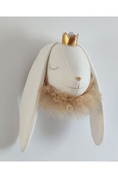 Littleandmoreofficial Rabbit Bust Wall Decoration Baby and Children's Room