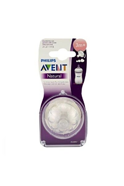 Philips Avent Natural Biberon Emziği 3m 2'li