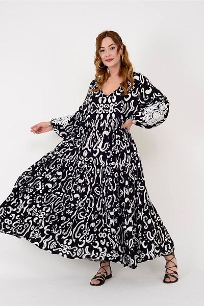 Rabiossa Long Bohemian Women's Dress
