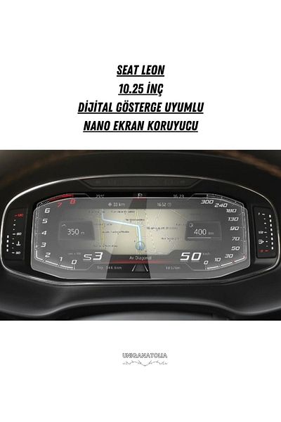 UniqAnatolia Seat Leon 10.25 Inch Digital Display Compatible Nano Screen Protector