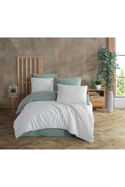 Kardelen Двоспальний антибактеріальний бавовняний мусліновий комплект постіль...