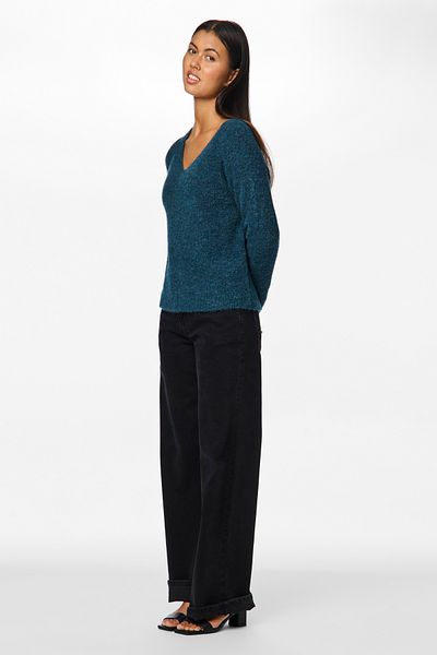 PIECES Strickpullover V-Ausschnitt
