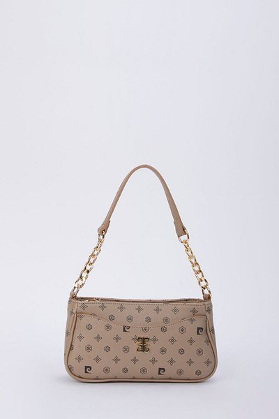 Pierre Cardin Mink Winter Monogram Women's Shoulder Bag 05PO23Y1725