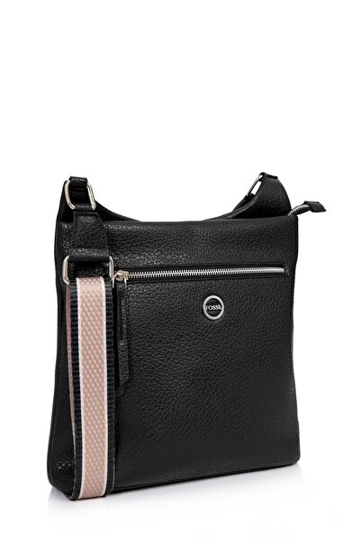 Fossil Women's Black Shoulder Bag - Model 05fm24k1116