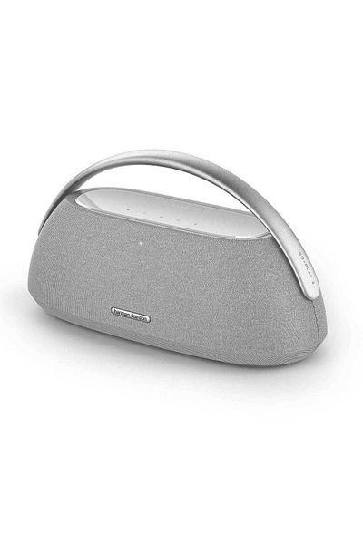 Harman Kardon Go + Play 3 - مكبر صوت بلوتوث محمول، رمادي، HKGOPLAY3GRYUK