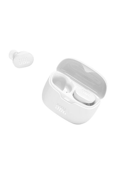 JBL Tune Buds True Wireless - High Simple Impression Earbuds, Very Memorized White, Jbltbudsgwht