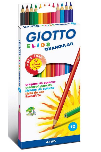 Giotto Gıotto275800 Ellipse 12 Colors Dry Paint
