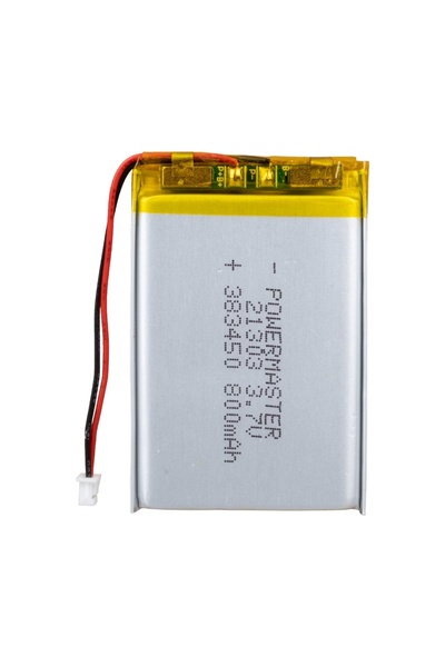 Powermaster 383450 3.7 VOLT 800 MAH LİTYUM POLİMER PİL