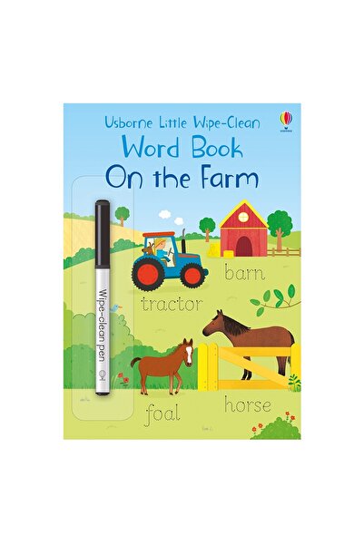 Usborne Little Wipe-clean Word Book On The Farm