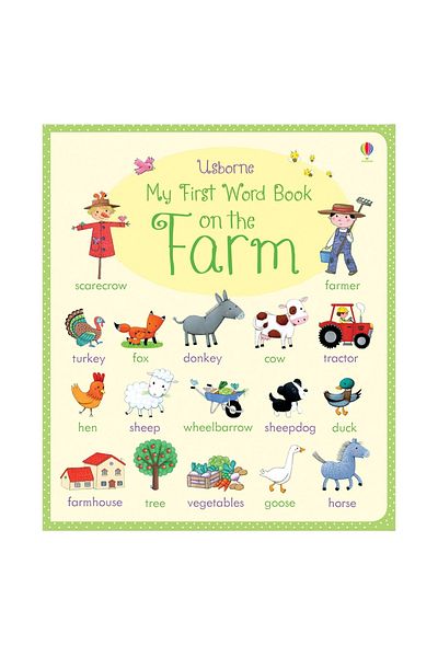 Usborne Farm On My First Word Book