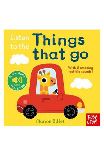Nosy Crow Listen to the Things That Go Bedding Set for Legators