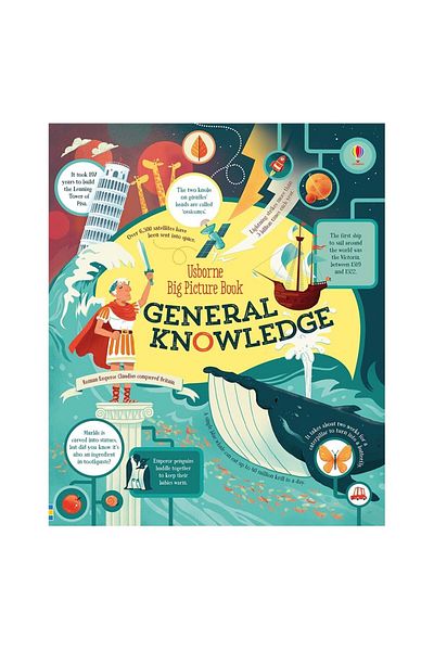 Usborne كتاب الصور الكبير للتعرف العام