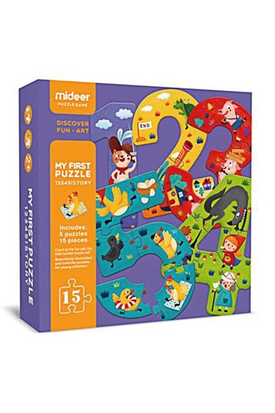 Mideer My Fırst Puzzle- 12345