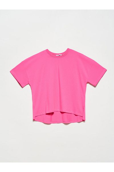 Dilvin 30123 Oversize T-shirt-candy P.