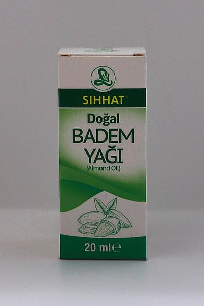 Sıhhat Pharma زيت اللوز الطبيعي الصحي 20 مل