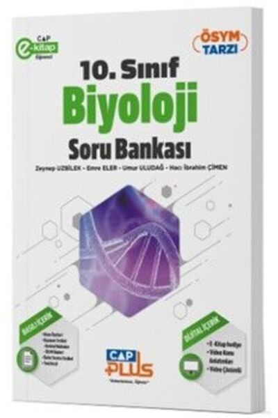Çap Yayınları Çap 10. Sınıf Anadolu Biyoloji Soru Bankası