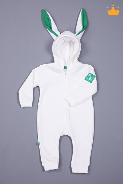 Babyhola Fermuarlı Tavşan Kulaklı Tulum 5014