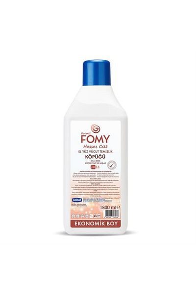 Fomy Sensitive Skin Foam Soap Hand Face Body 1800 ml