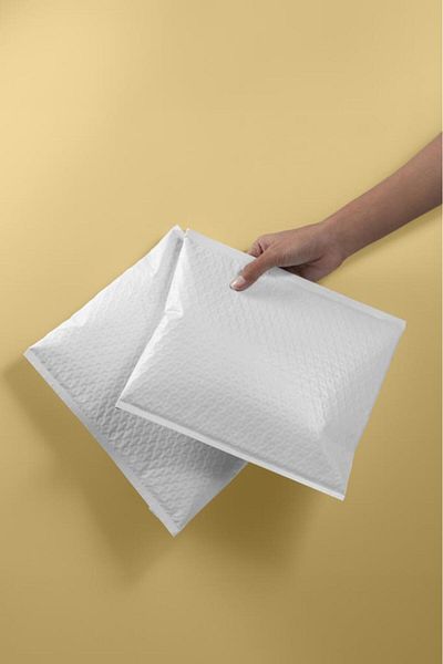 AkalBatu No1 25 Balloon Cargo Bag White-35X35+5 cm