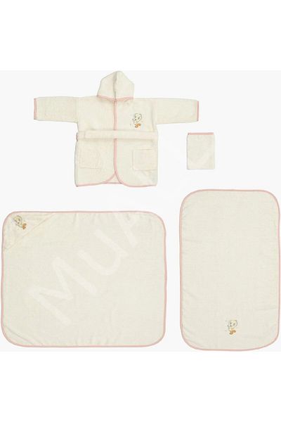 Özdilek Tweety Star Licensed Embroidery Bamboo Newborn Baby Set