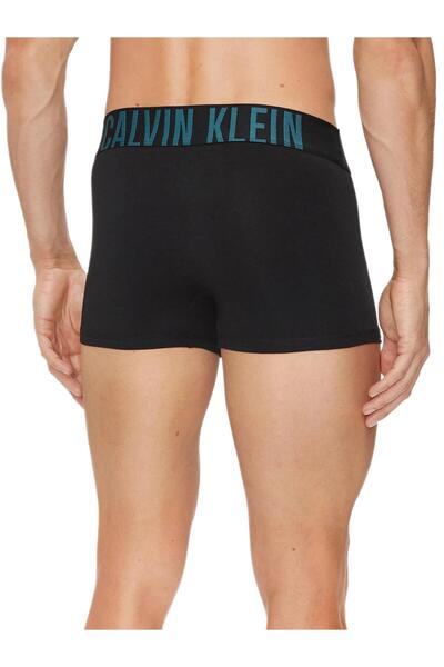 Calvin Klein Erkek 3'lü Siyah Boxer Trunk 000NB3608A