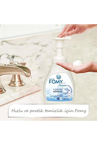 Fomy Classic Köpük Sabun El Temizleme Köpüğü Seti 1800+300 Ml N013
