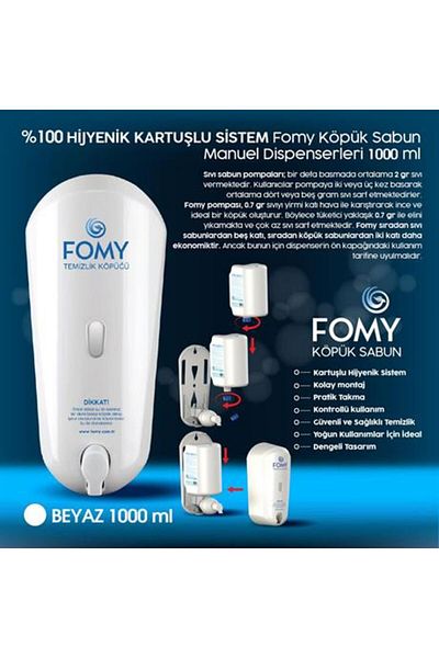 Fomy 4X1000 Model Classic Refreshing Cleansing Creamy - Deep and Skin Cleansing Foam