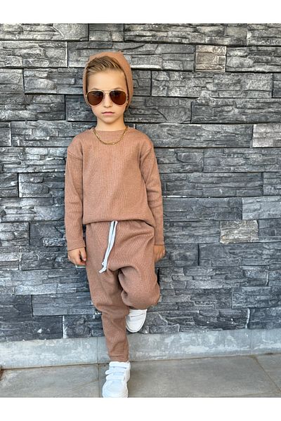 barin kids Set Shalwar pentru copii din 3 piese - Pălărie inclusă