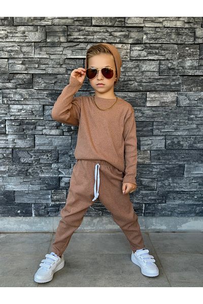 barin kids Set Shalwar pentru copii din 3 piese - Pălărie inclusă
