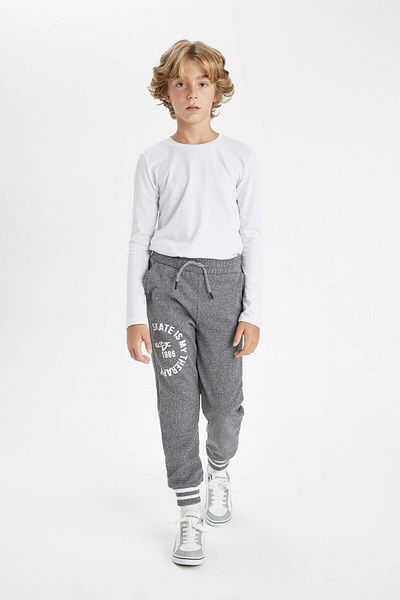 DeFacto DFC - Pantaloni de trening pentru baieti, imprimati