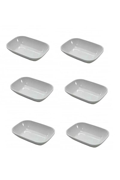 Ermiya Emr Kırılmaz Melamin 6 lı orta Boy Kahvaltılık - Meze Tabağı 14 Cm