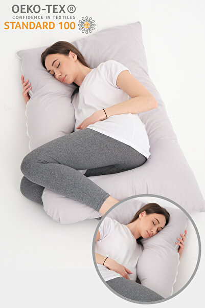 IRK Ορθοπεδικό μαξιλάρι εγκύου μεταξύ ποδιών με στήριγμα λαιμού και κοιλιάς