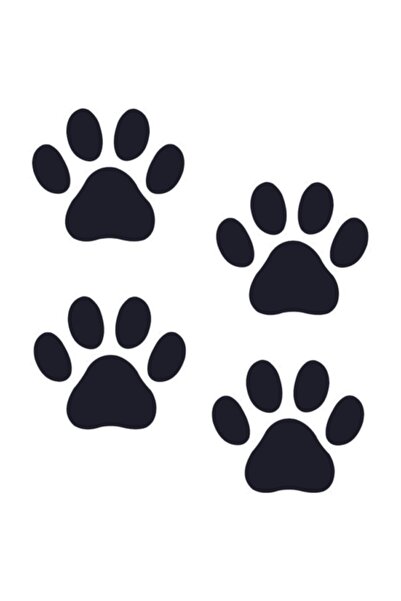 AVERY Kedi Patisi Oto Sticker, Siyah Tüm Araçlara Uyumlu