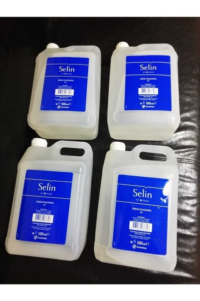 Selin Limon Kolonyası 5lt. 4 Adet Eczacıbaşı
