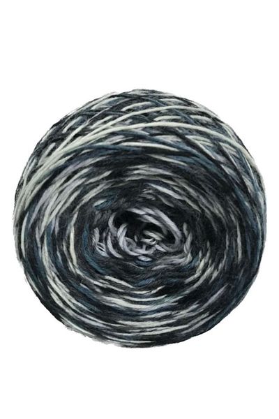 göçer Μαλλί:petrol Black Cream Έξυπνο Μάλλινο Νήμα 100γρ