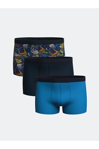 LC Waikiki Ανδρικά μπόξερ LCW 3 τμχ ελαστικά βαμβακερά - Standard Fit