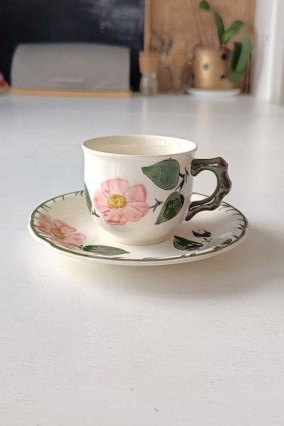 Villeroy & Boch Wild-Rose Teacup - Handmalerei Design